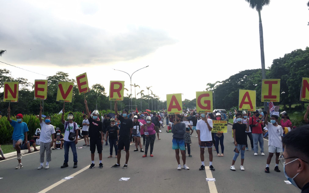 Protesters recall Marcos regime, slam current admin for ‘de facto’ martial law