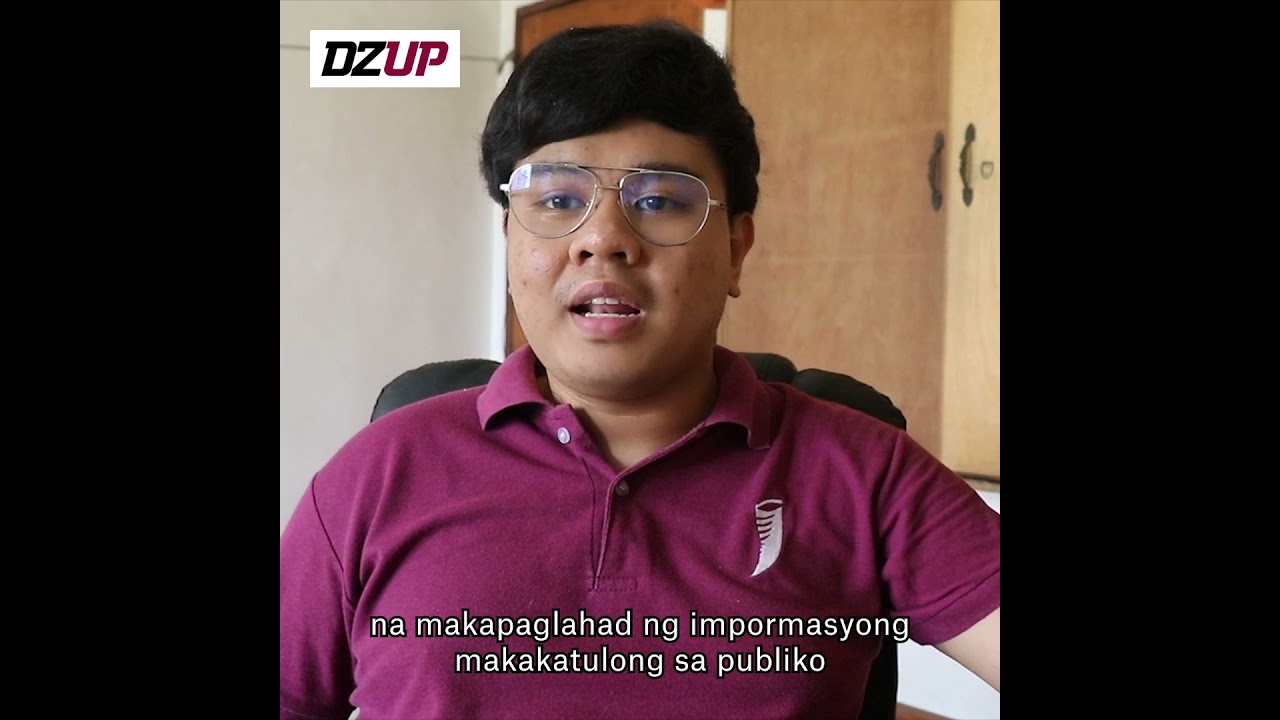 DZUP Press Freedom – Josiah Antonio