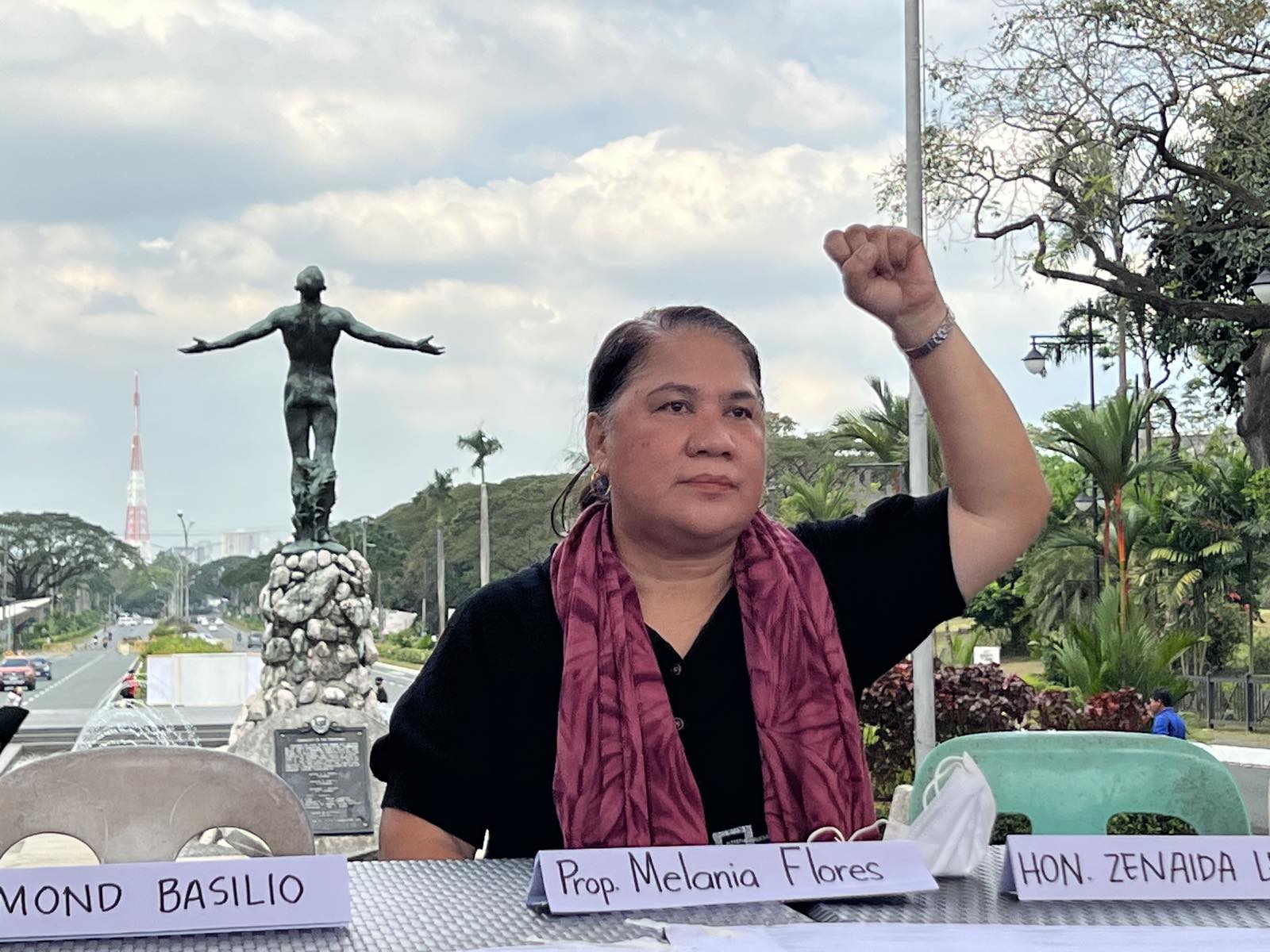 UPD prof faces media after arrest, says there was ‘violation of due process’