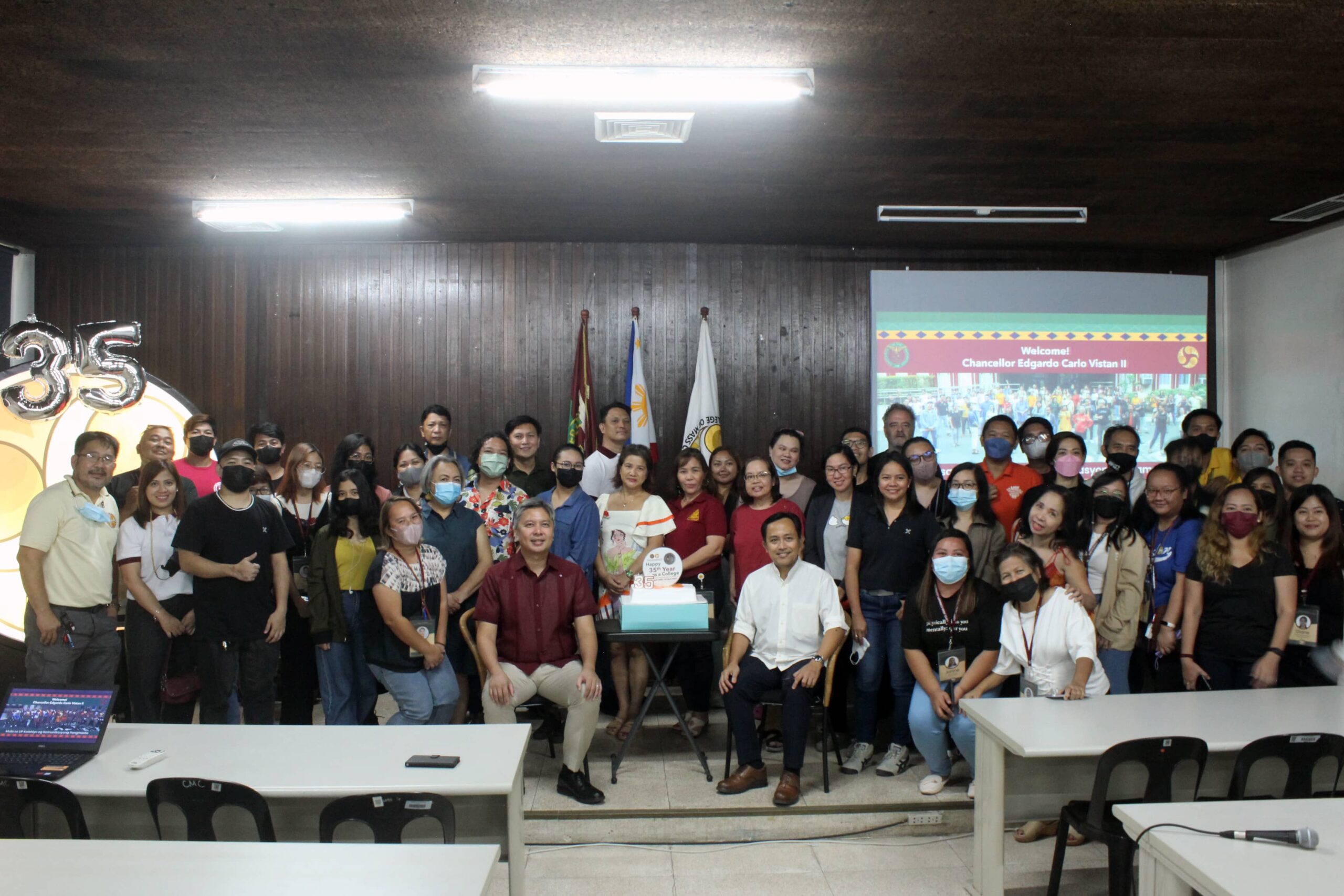 Vistan visits UP CMC, commits to supporting programs