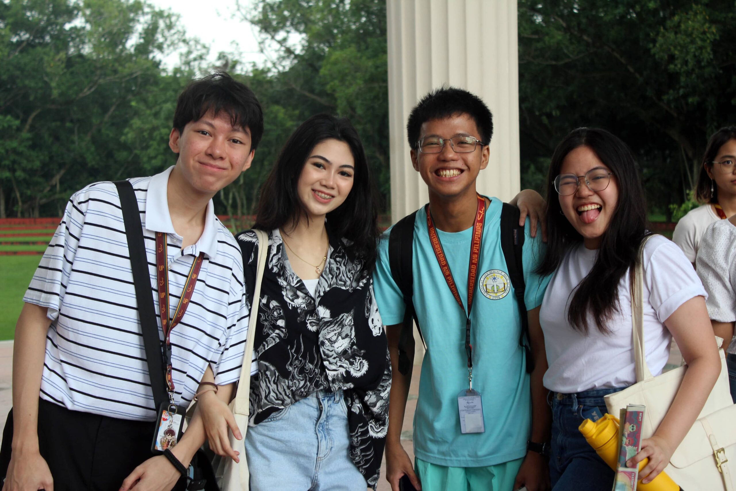 UPD USC welcomes freshmen with campus tour