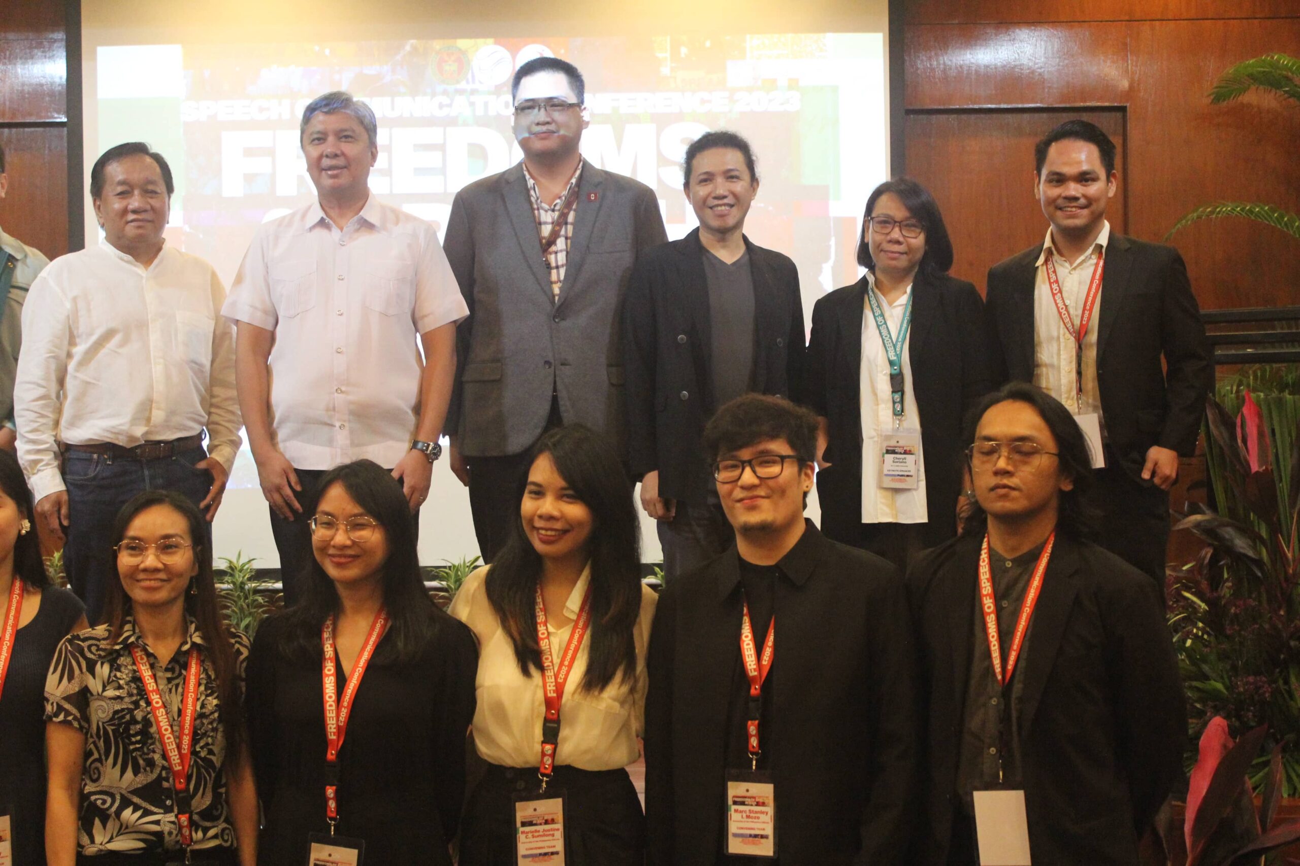 The UP Department of Speech Communication and Theatre Arts held its "Freedoms of Speech in Asia" conference on October 26-27. Photo: Rex Espiritu/DZUP