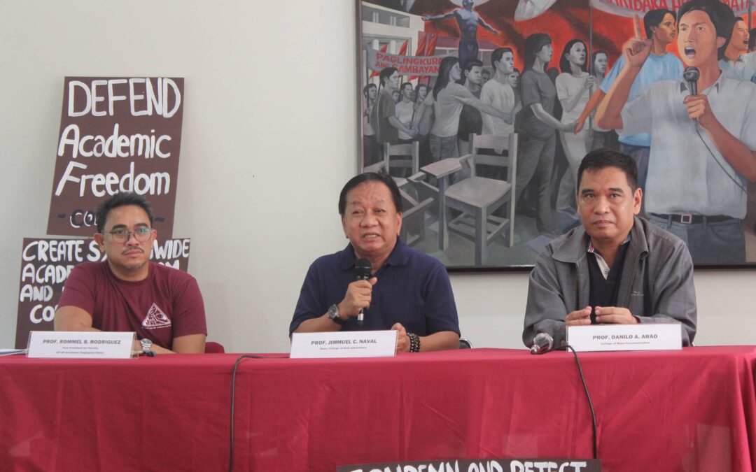 UP signs cooperation pact with AFP; sectors condemn move